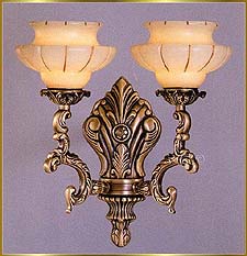 Alabaster Chandeliers Model: RL 1474-32